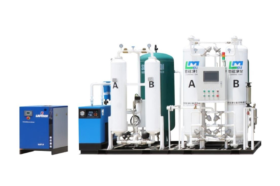 Medisch zuurstofvulsysteem ter plaatse