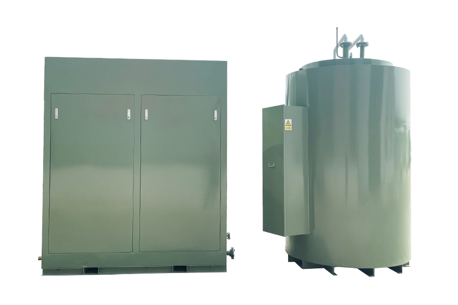 Circulaire oven Ammoniakafbraak Waterstofproductie-eenheid