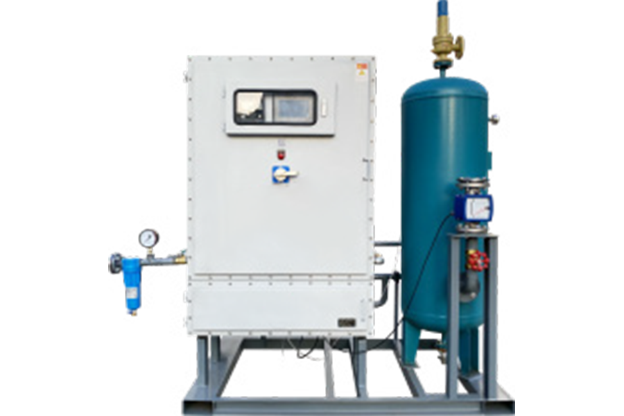 Apparaat voor waterstof-stikstofverhouding