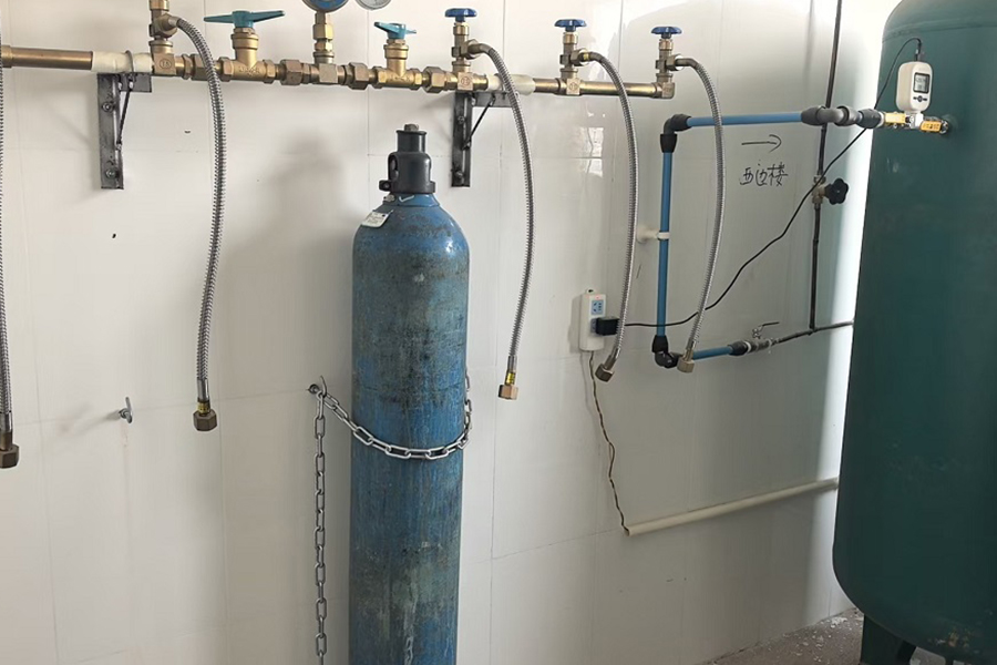 Onderhoud van klantlocatie van Yancheng-ziekenhuis