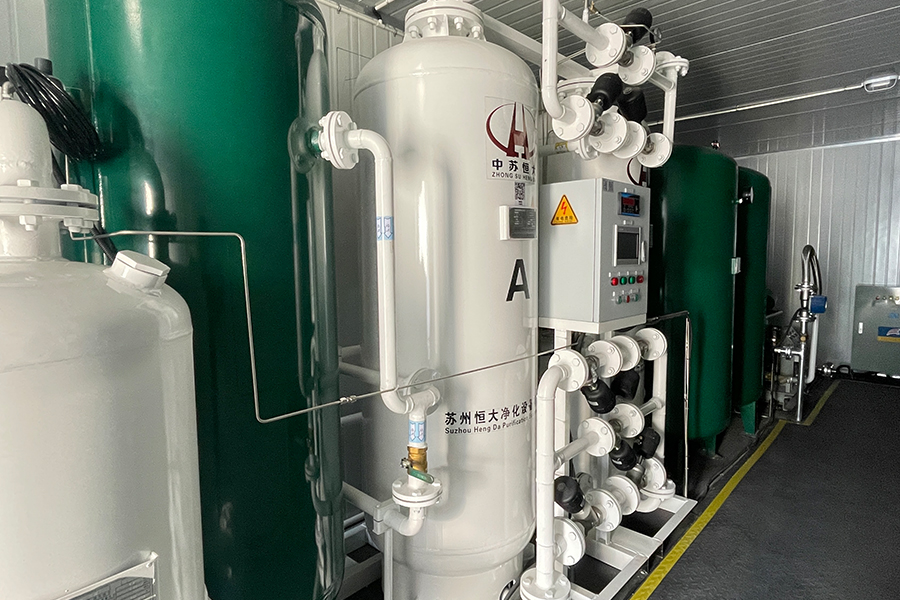 Wat is het werkingsprincipe van de Pressure Swing Adsorption (PSA) stikstofgenerator?