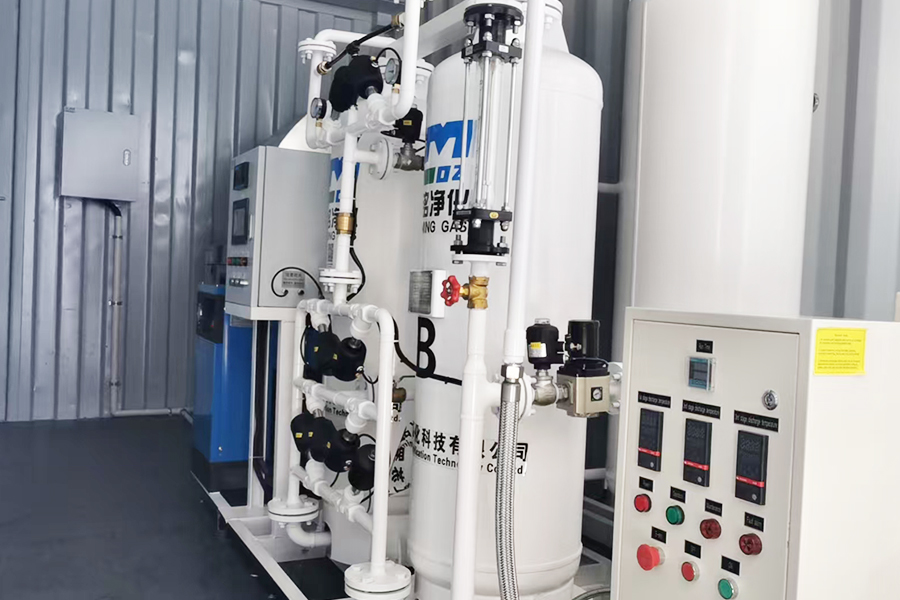 Gecontaineriseerde zuurstofgenerator van 10 kubieke meter